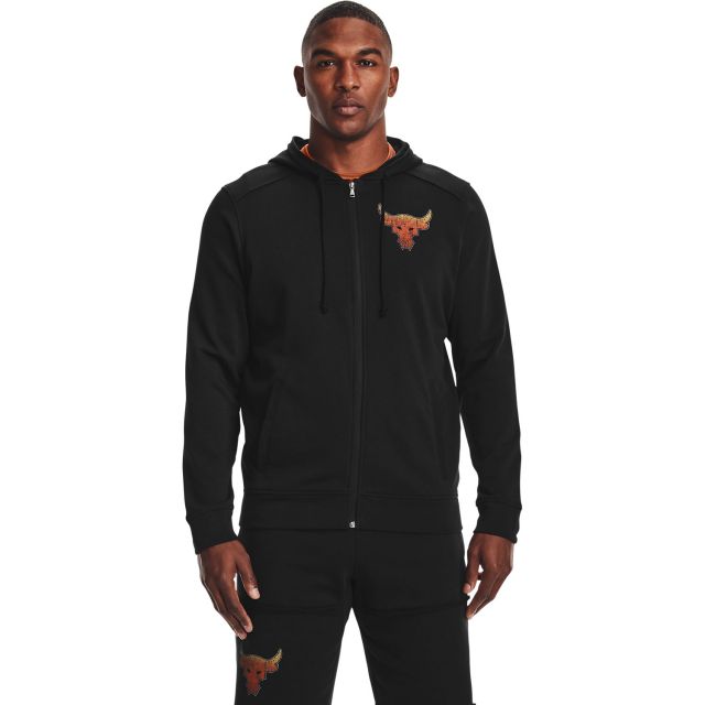 Under Armour moški pulover Project Rock Terry FZ Hoodie