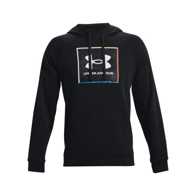 Under Armour moški pulover Rival FLC Graphic Hoodie